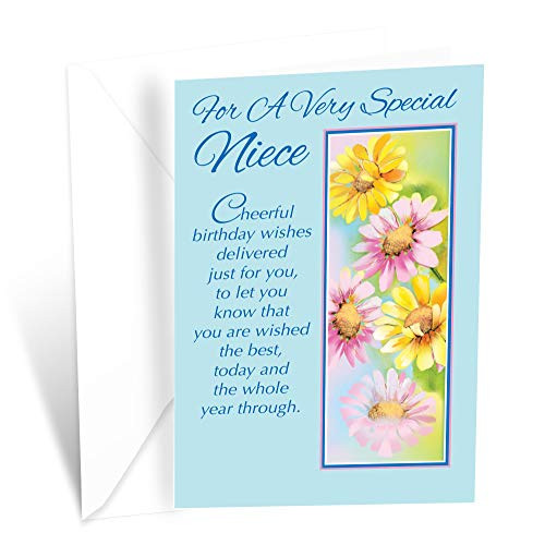 Prime Greetings Happy Birthday Card For Niece