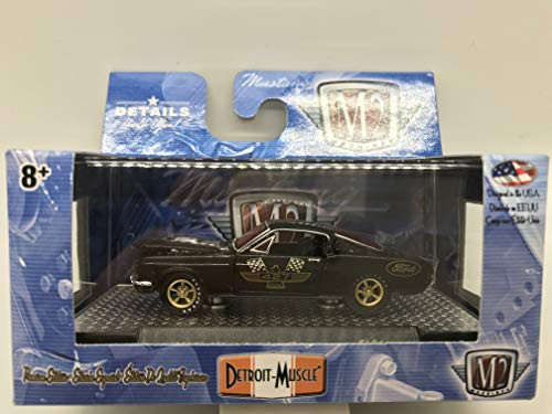 M2 Machines by M2 Collectible Detroit-Muscle 1966 Ford Mustang Fastback 2+2 FL01 18-13 Black Details Like NO Other! 1 of 2400 M2 Machines by M2 Collectible Detroit-Muscle 1966 Ford Mustang Fastback 2+2 FL01 18-13 Black Details Like NO Other! 1 of 2400
