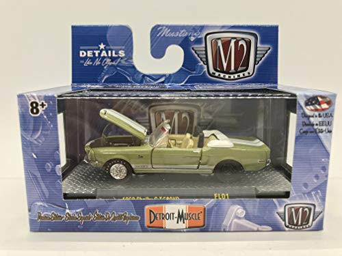 M2 Machines by M2 Collectible Detroit-Muscle 1968 Shelby G.T.500KR FL01 18-15 Olive/White Details Like NO Other! 1 of 2400 M2 Machines by M2 Collectible Detroit-Muscle 1968 Shelby G.T.500KR FL01 18-15 Olive/White Details Like NO Other! 1 of 2400