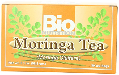 Bio Nutrition Moringa Tea Bags, 30 Count