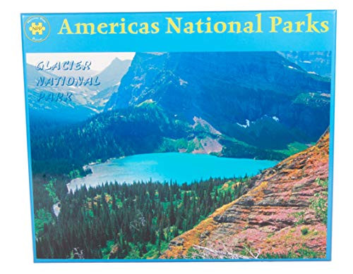 Glacier National Park Lower Grinnell Lake 1000 Piece Puzzles for Adults