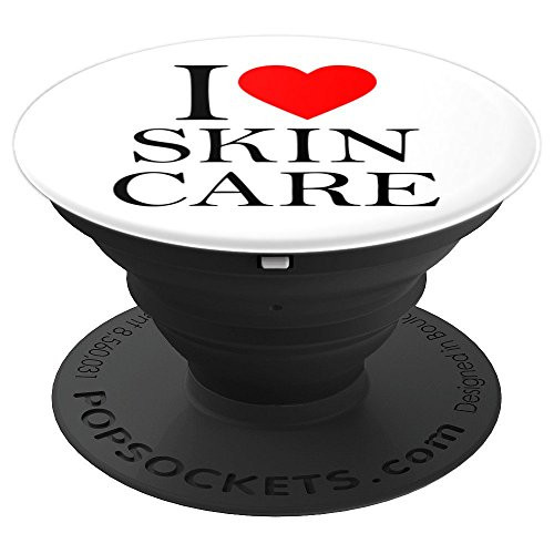 I love skincare I heart skincare PopSockets Grip and Stand for Phones and Tablets