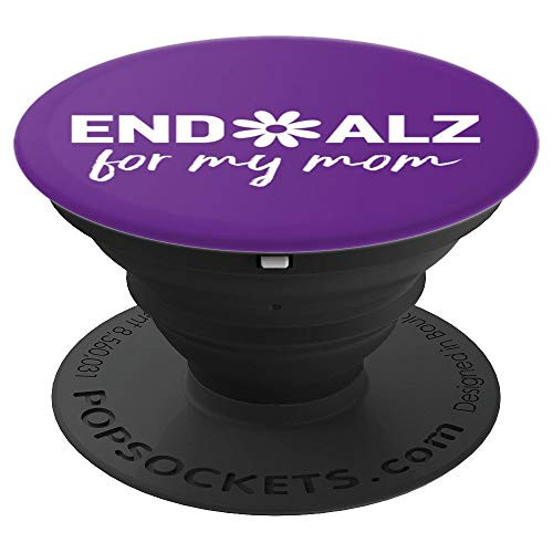 Alzheimer's Awareness Products Purple #ENDALZ END ALZ Mom PopSockets Grip and Stand for Phones and Tablets Alzheimer's Awareness Products Purple #ENDALZ END ALZ Mom PopSockets Grip and Stand for Phones and Tablets