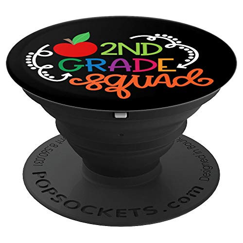 2nd Grade Squad Back To School Second Grade Teacher Student PopSockets Grip and Stand for Phones and Tablets 2nd Grade Squad Back To School Second Grade Teacher Student PopSockets Grip and Stand for Phones and Tablets