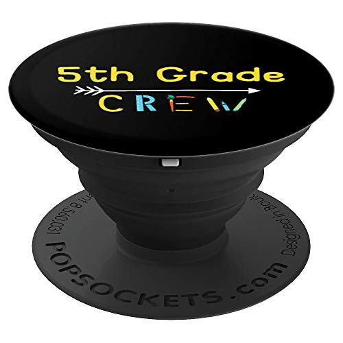 5th Grade Teacher Back To School PopSockets Grip and Stand for Phones and Tablets