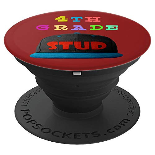 4th Grade Shirt Back To School Girls Boys Kids Fourth Grade PopSockets Grip and Stand for Phones and Tablets