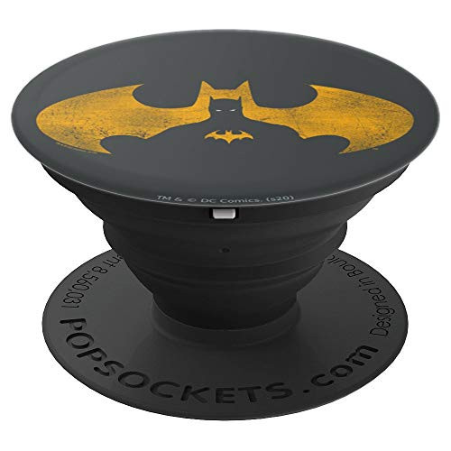 Batman Bat Symbol Knockout PopSockets Grip and Stand for Phones and Tablets