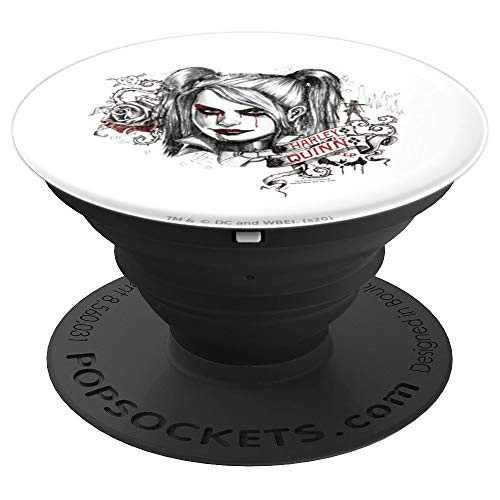Batman: Arkham Knight Harley Quinn Sketchy Girl PopSockets Grip and Stand for Phones and Tablets Batman: Arkham Knight Harley Quinn Sketchy Girl PopSockets Grip and Stand for Phones and Tablets