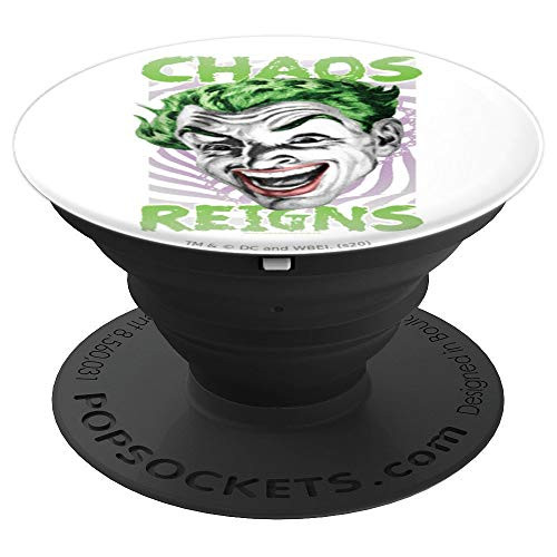 Batman Classic TV Series The Joker Chaos Reigns PopSockets Grip and Stand for Phones and Tablets