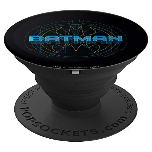 Batman Bat Tech Logo PopSockets Grip and Stand for Phones and Tablets