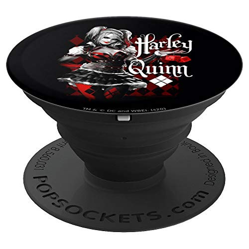 Batman: Arkham Knight Harley Quinn Dice PopSockets Grip and Stand for Phones and Tablets Batman: Arkham Knight Harley Quinn Dice PopSockets Grip and Stand for Phones and Tablets
