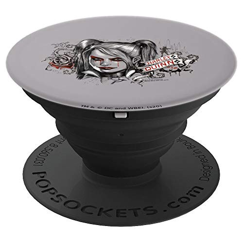 Batman: Arkham Knight Harley Quinn Sketch PopSockets Grip and Stand for Phones and Tablets Batman: Arkham Knight Harley Quinn Sketch PopSockets Grip and Stand for Phones and Tablets
