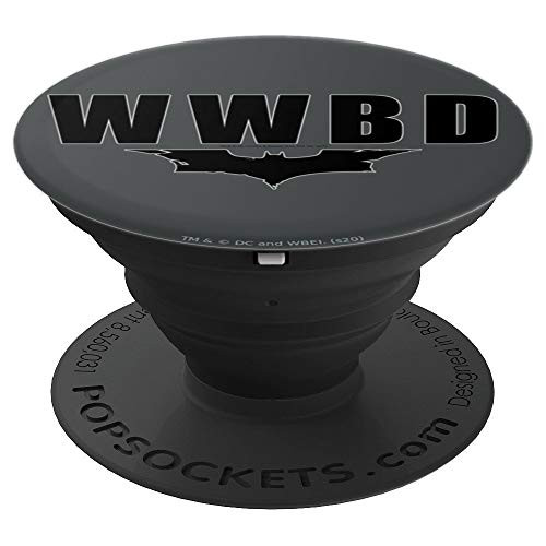 The Dark Knight WWBD Logo PopSockets Grip and Stand for Phones and Tablets
