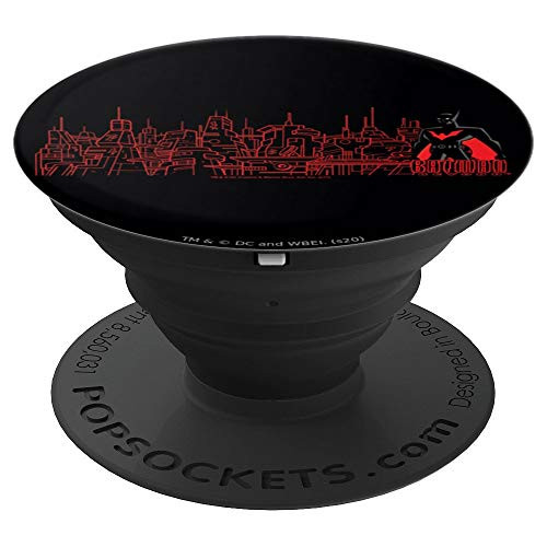 Batman Beyond Neo Gotham Skyline PopSockets Grip and Stand for Phones and Tablets