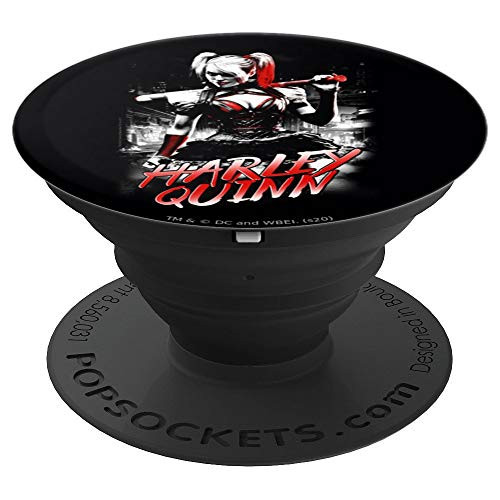 Batman: Arkham Knight Harley Quinn City PopSockets Grip and Stand for Phones and Tablets Batman: Arkham Knight Harley Quinn City PopSockets Grip and Stand for Phones and Tablets