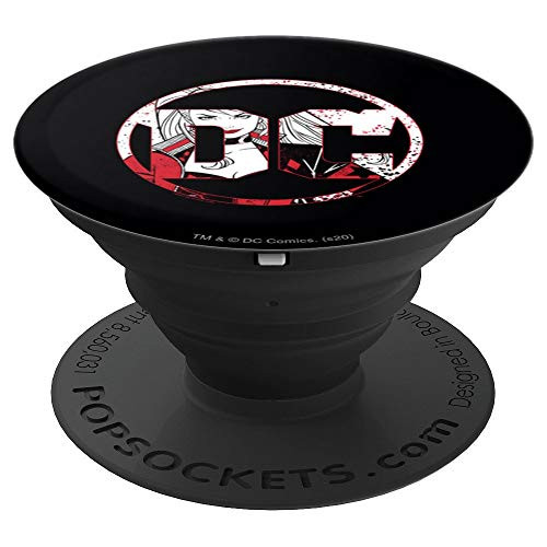Batman Harley Quinn DC Logo PopSockets Grip and Stand for Phones and Tablets