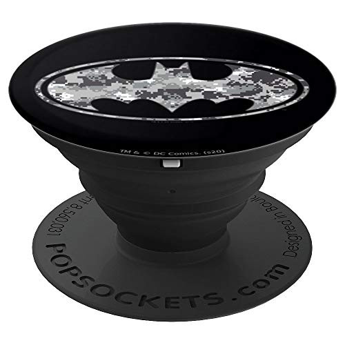 Batman Urban Camo Shield PopSockets Grip and Stand for Phones and Tablets