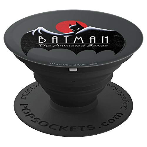 Batman: The Animated Series Distressed Logo PopSockets Grip and Stand for Phones and Tablets