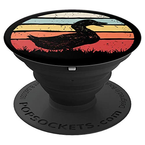 Vintage Retro Duck PopSockets Grip and Stand for Phones and Tablets