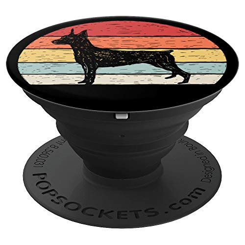 Vintage Retro Doberman Dobermann Pinscher Dog Breed PopSockets Grip and Stand for Phones and Tablets Vintage Retro Doberman Dobermann Pinscher Dog Breed PopSockets Grip and Stand for Phones and Tablets
