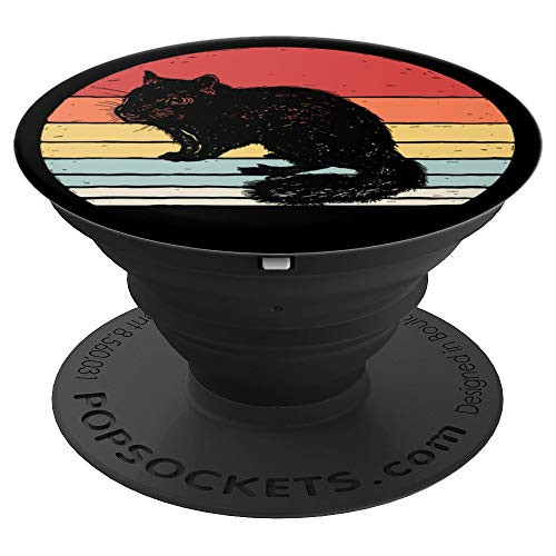 Vintage Retro Chipmunk PopSockets Grip and Stand for Phones and Tablets