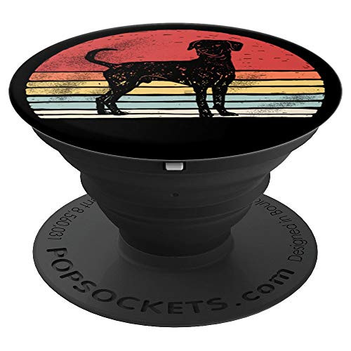 Vintage Retro Dalmatian Dog Breed PopSockets Grip and Stand for Phones and Tablets