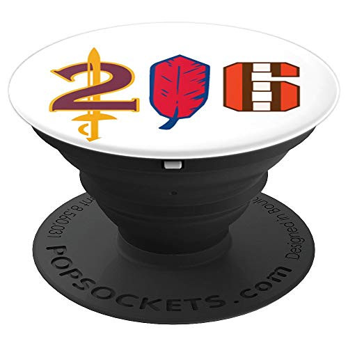 PopSockets: Cleveland 216 Basketball Baseball Football Gift PopSockets Grip and Stand for Phones and Tablets