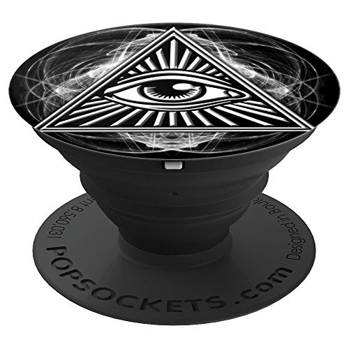 Illuminati- All Seeing Eye of Providence PopSockets Grip and Stand for Phones and Tablets