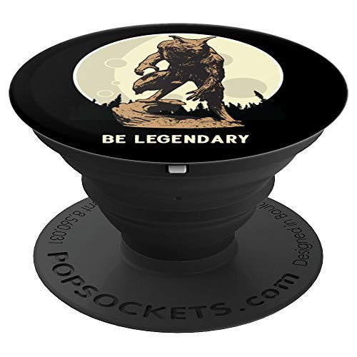 Werewolf Be Legendary Motivational Inspirational PopSockets Grip and Stand for Phones and Tablets