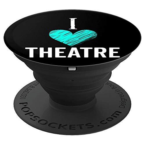 Cute I Love Theatre Broadway Musical Stocking Stuffer Gift PopSockets Grip and Stand for Phones and Tablets Cute I Love Theatre Broadway Musical Stocking Stuffer Gift PopSockets Grip and Stand for Phones and Tablets