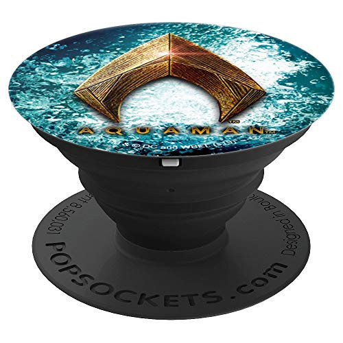 Justice League Movie Aquaman Logo PopSockets Grip and Stand for Phones and Tablets Justice League Movie Aquaman Logo PopSockets Grip and Stand for Phones and Tablets