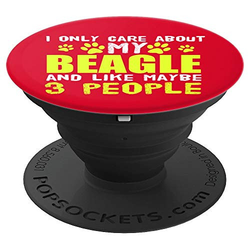 I Only Care About My Beagle Introvert Dog Lovers Beagles PopSockets Grip and Stand for Phones and Tablets I Only Care About My Beagle Introvert Dog Lovers Beagles PopSockets Grip and Stand for Phones and Tablets