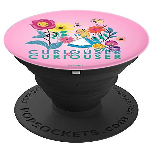 Disney Alice in Wonderland Curiouser & Curiouser Pink PopSockets Grip and Stand for Phones and Tablets Disney Alice in Wonderland Curiouser & Curiouser Pink PopSockets Grip and Stand for Phones and Tablets