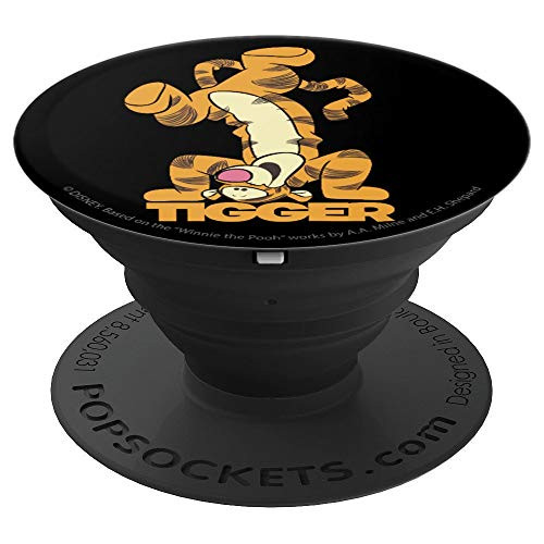 Disney Winnie The Pooh Tigger Portrait PopSockets Grip and Stand for Phones and Tablets
