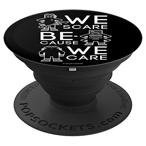Disney Pixar Monsters Inc. We Scare Because We Care PopSockets Grip and Stand for Phones and Tablets