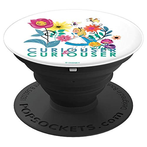 Disney Alice in Wonderland Curiouser & Curiouser PopSockets Grip and Stand for Phones and Tablets Disney Alice in Wonderland Curiouser & Curiouser PopSockets Grip and Stand for Phones and Tablets
