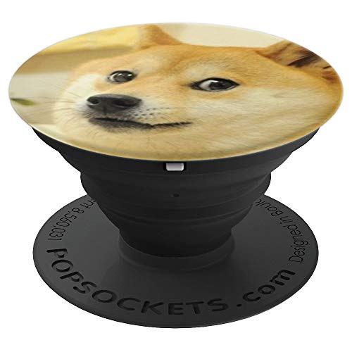 Shiba Inu Dog Doge Puppy Funny Internet Meme Dank Joke Gift PopSockets Grip and Stand for Phones and Tablets