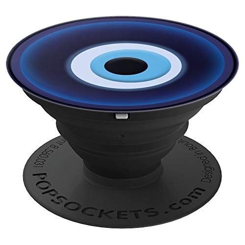 Evil Eye Nazar Amulet Protective Talisman Greek Mati Charm PopSockets Grip and Stand for Phones and Tablets
