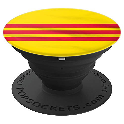 South Vietnamese Flag to Honor Vietnam Veterans PopSockets Grip and Stand for Phones and Tablets