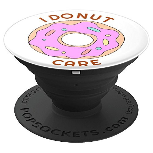 Funny Donut cell phone grip holder for donut lovers PopSockets Grip and Stand for Phones and Tablets