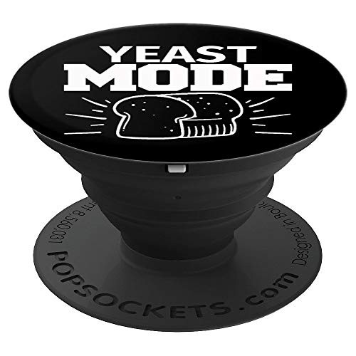 Funny Gym Lovers Cake Bakers Workout Yeast Mode PopSockets Grip and Stand for Phones and Tablets