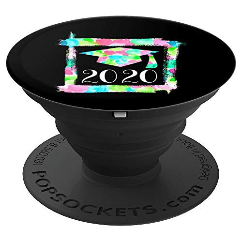 Cute class of 2020 graduation cap senior high school student PopSockets Grip and Stand for Phones and Tablets
