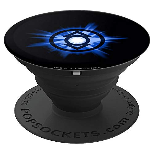 Green Lantern Indigo Glow PopSockets Grip and Stand for Phones and Tablets