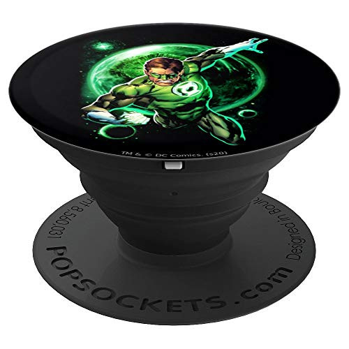 Green Lantern Galaxy Glow PopSockets Grip and Stand for Phones and Tablets