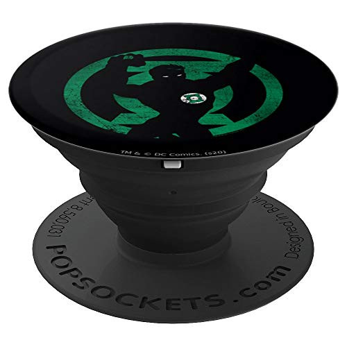 Green Lantern Symbol Knockout PopSockets Grip and Stand for Phones and Tablets