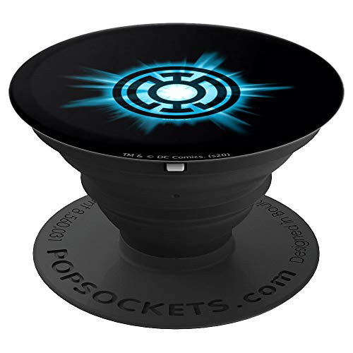 Green Lantern Blue Glow PopSockets Grip and Stand for Phones and Tablets