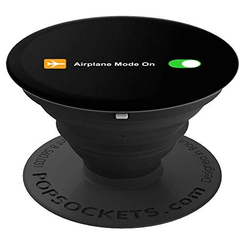 Airplane Mode On aviator airplane pilot funny gift for kids PopSockets Grip and Stand for Phones and Tablets