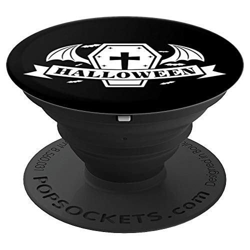 Halloween Vampire Coffin Tombstone Bats Graveyard Scary PopSockets Grip and Stand for Phones and Tablets Halloween Vampire Coffin Tombstone Bats Graveyard Scary PopSockets Grip and Stand for Phones and Tablets