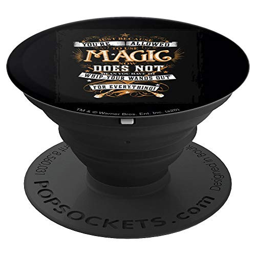 Harry Potter Whip Your Wands Out PopSockets Grip and Stand for Phones and Tablets