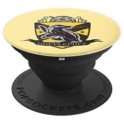 Harry Potter Hufflepuff Quidditch Crest PopSockets Grip and Stand for Phones and Tablets